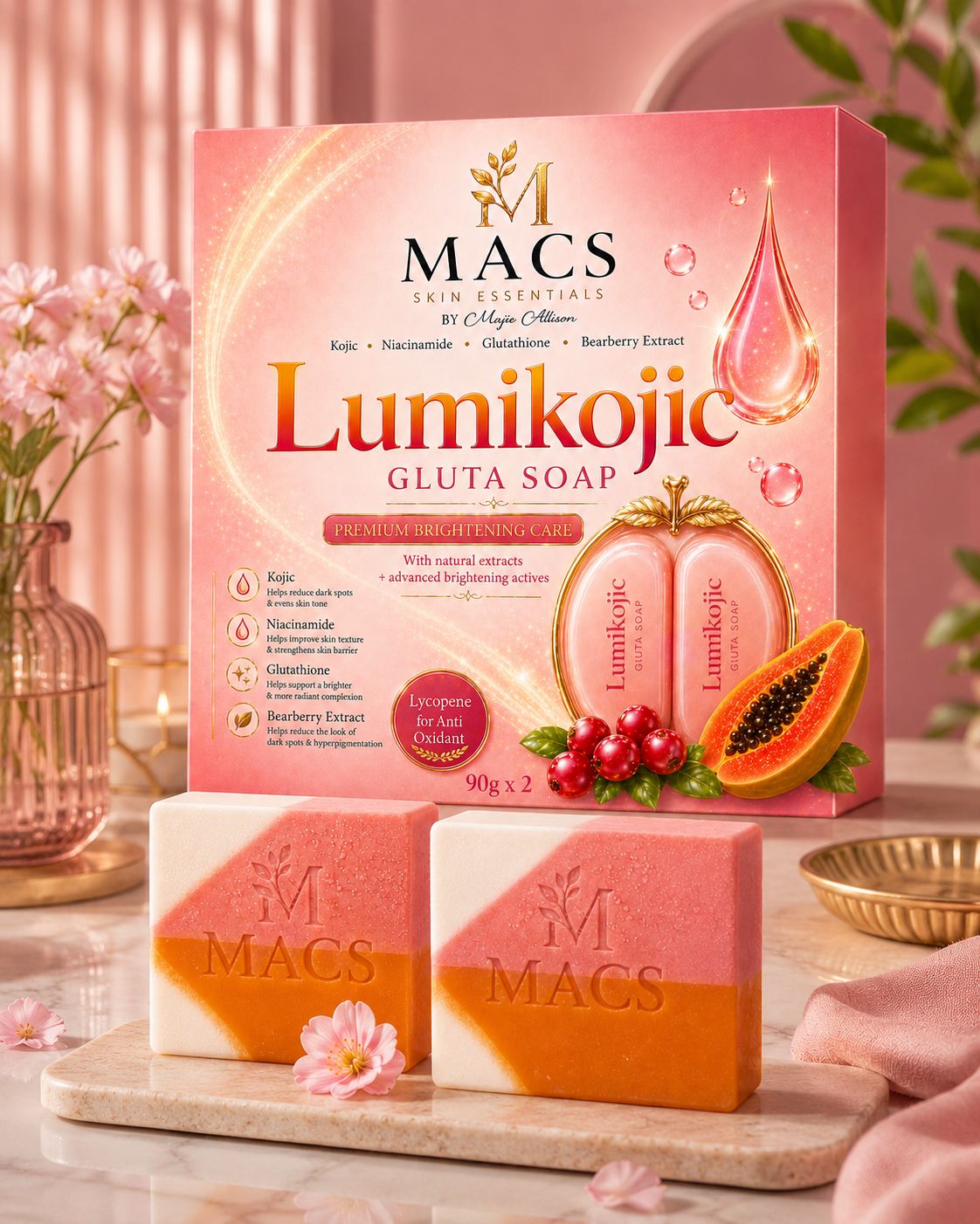 LumiKojic Soap