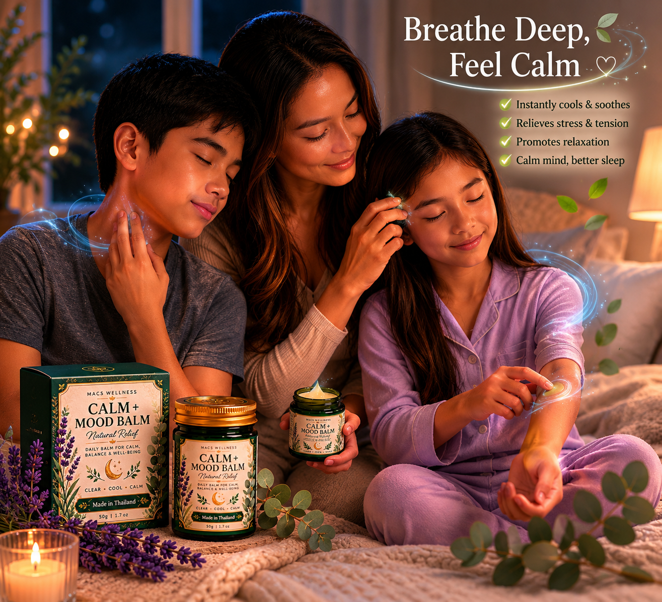 Eucalyptus Calm+Mood Balm
