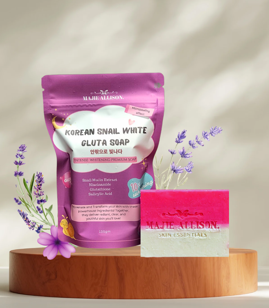 Korean Snail White Gluta Soap