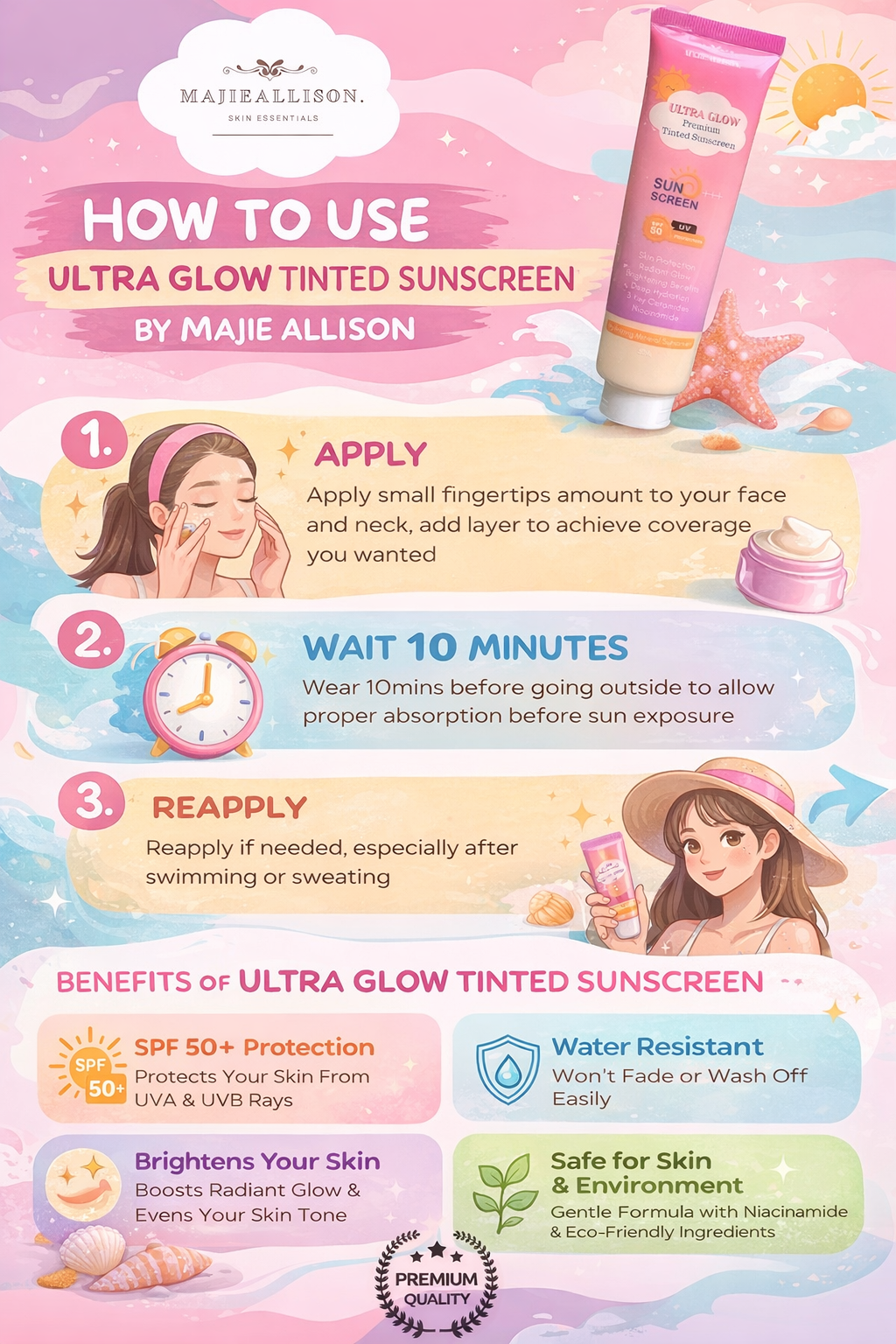 Ultra glow Tinted Sunscreen