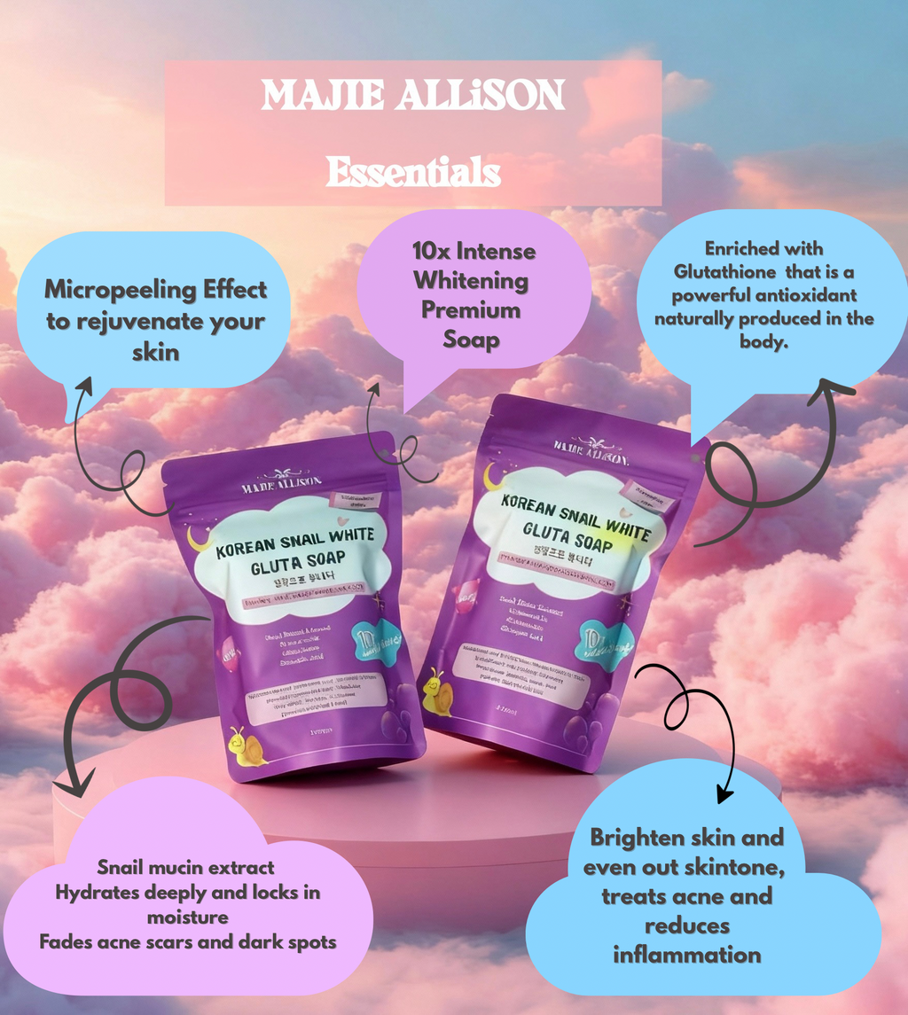 Korean Snail White Gluta Soap